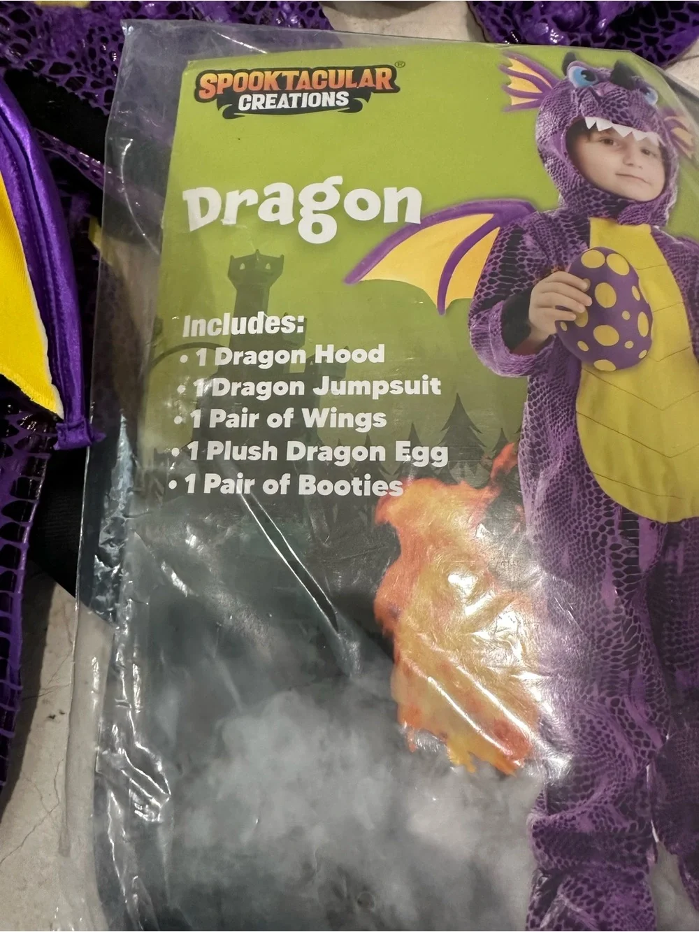 Dragon costume Halloween baby Sz 18-24 months New in packaging